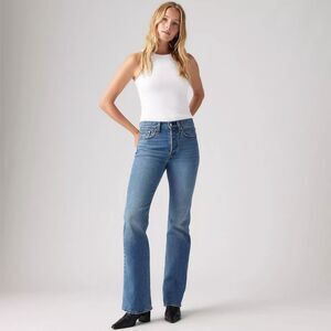 NWT $110 Levi's Premium Wedgie Bootcut Medium Wash Jeans High Rise Women 29x32